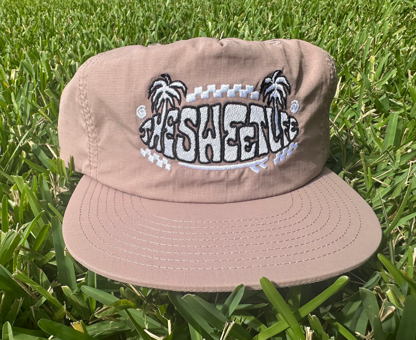 Hazy Pink Nylon Surf Cap