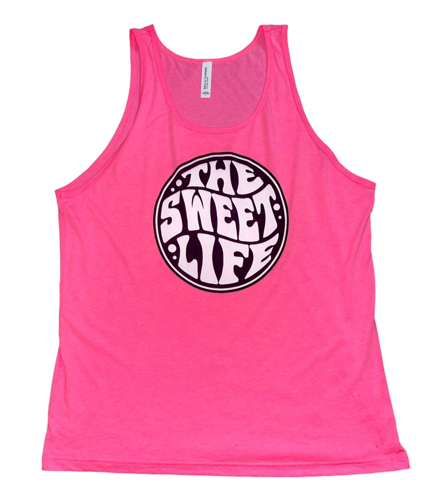 The Sweet Life Neon Pink Tank