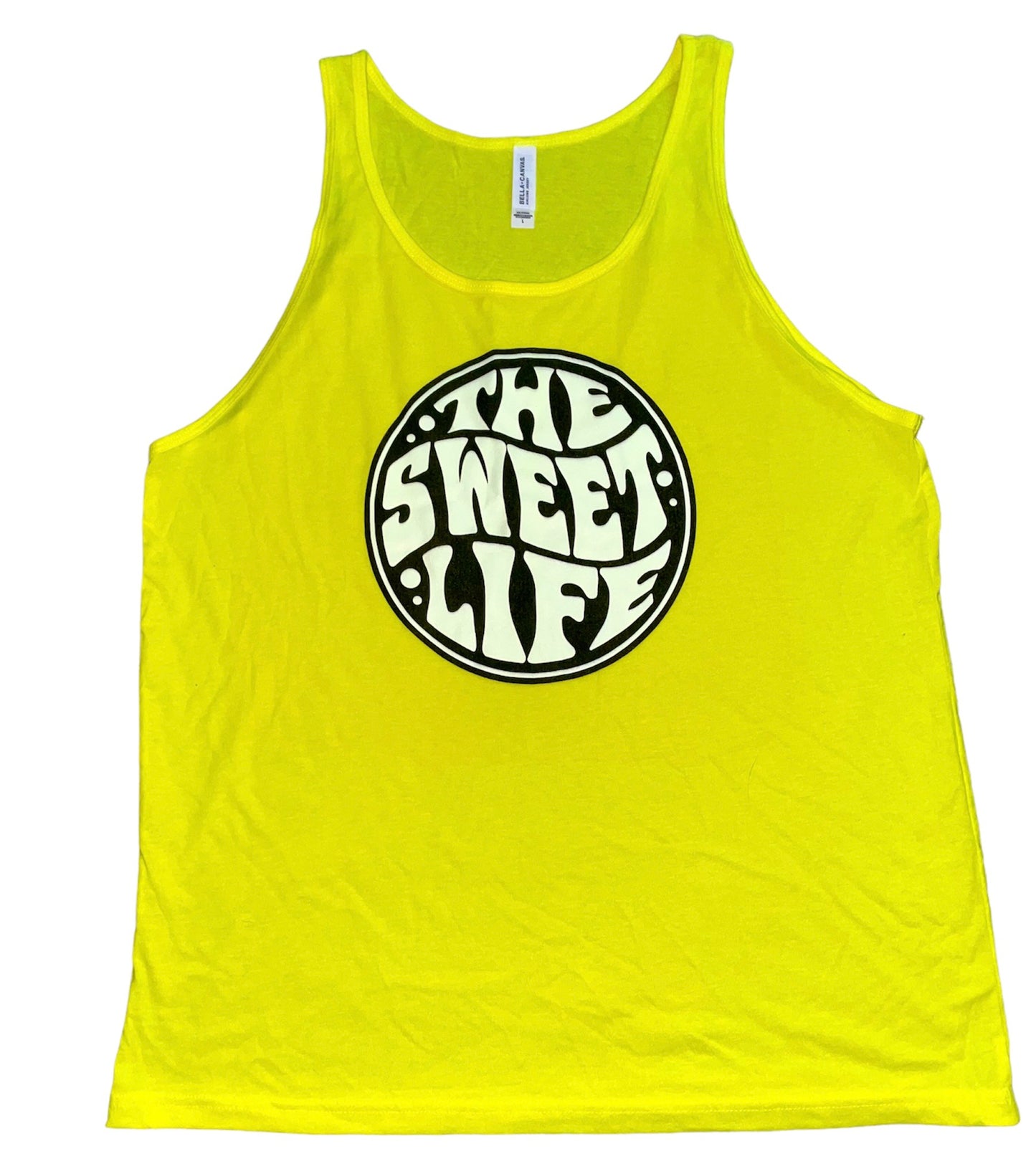 The Sweet Life Neon Yellow Tank