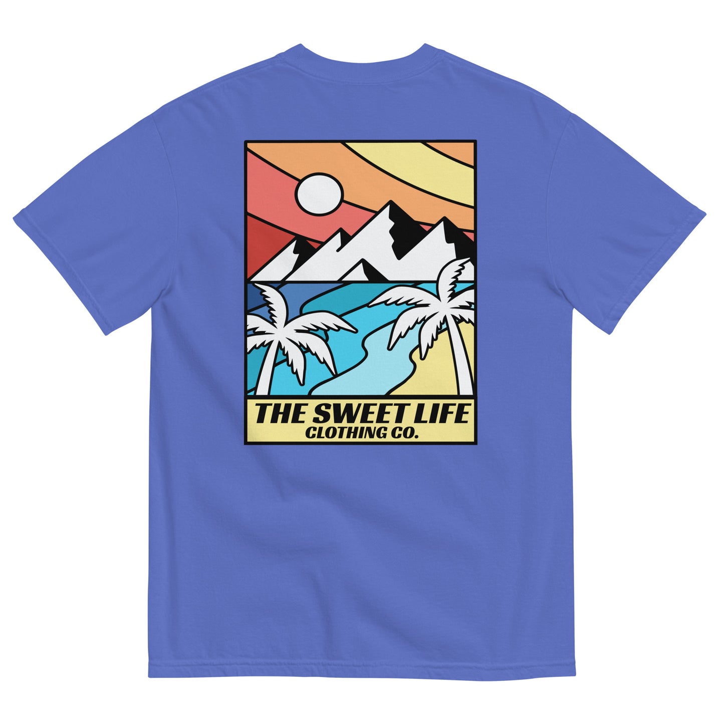 Abstract views tee