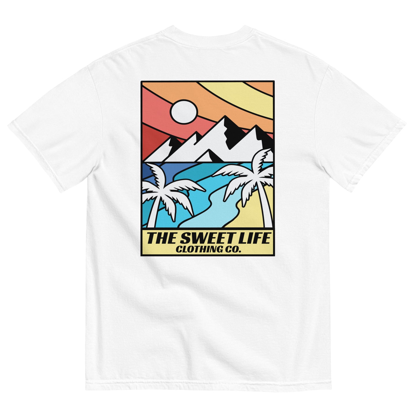 Abstract views tee