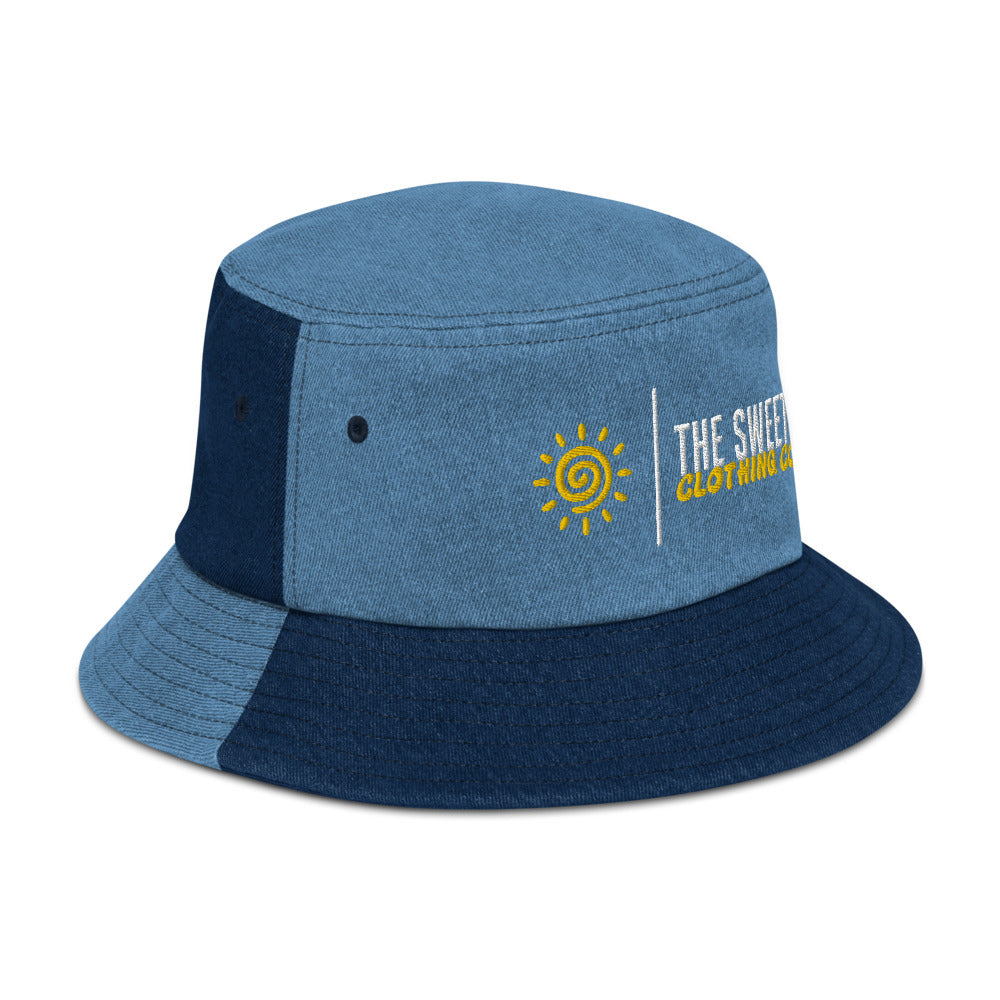 Denim bucket hat