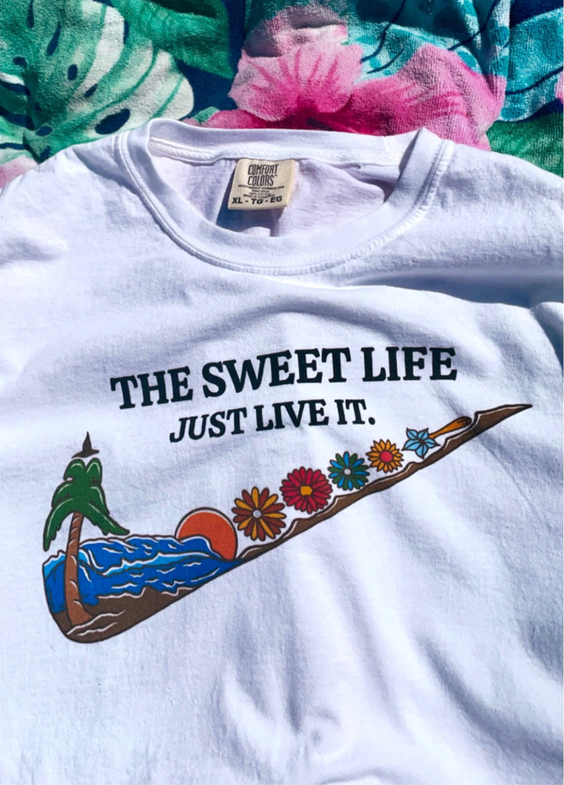 Just Live It Tee