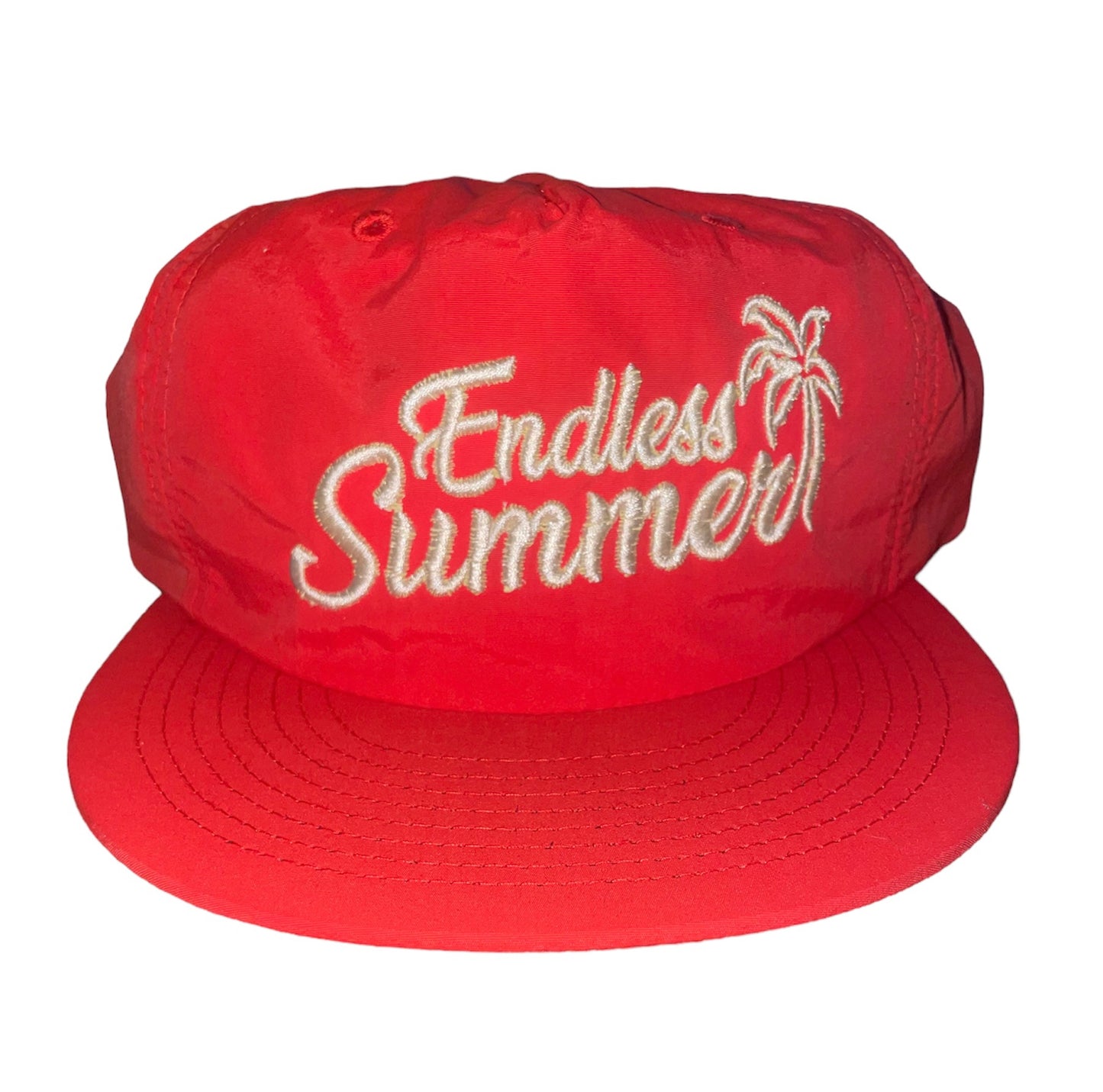 Fire Red Endless Summer Surf Cap