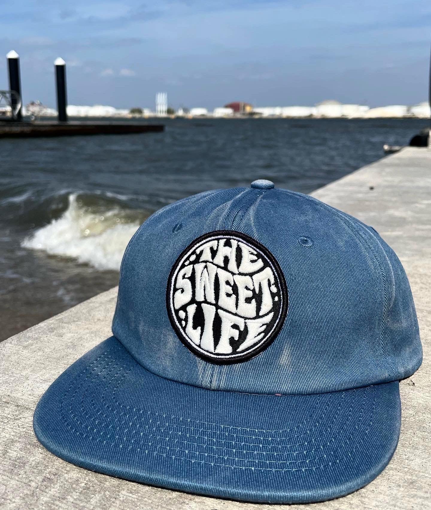 The Sweet Life Faded Blue Strap-back