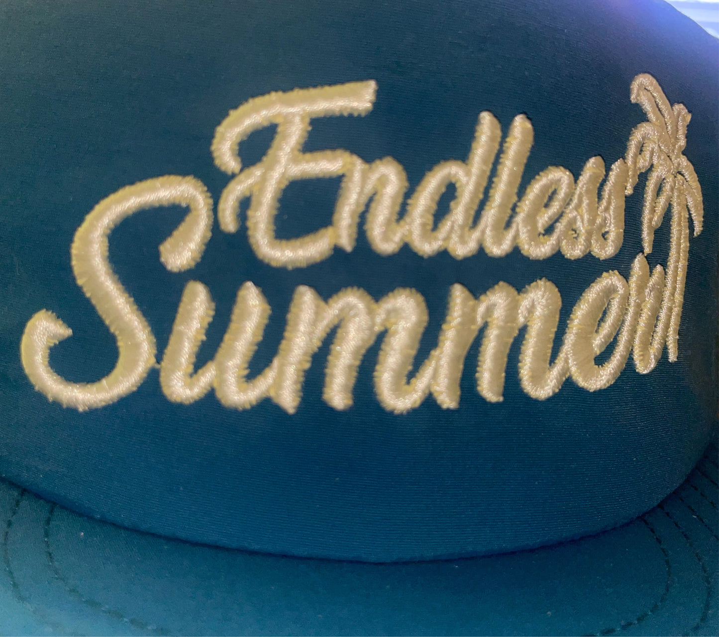 Atlantic Blue Endless Summer Surf Cap