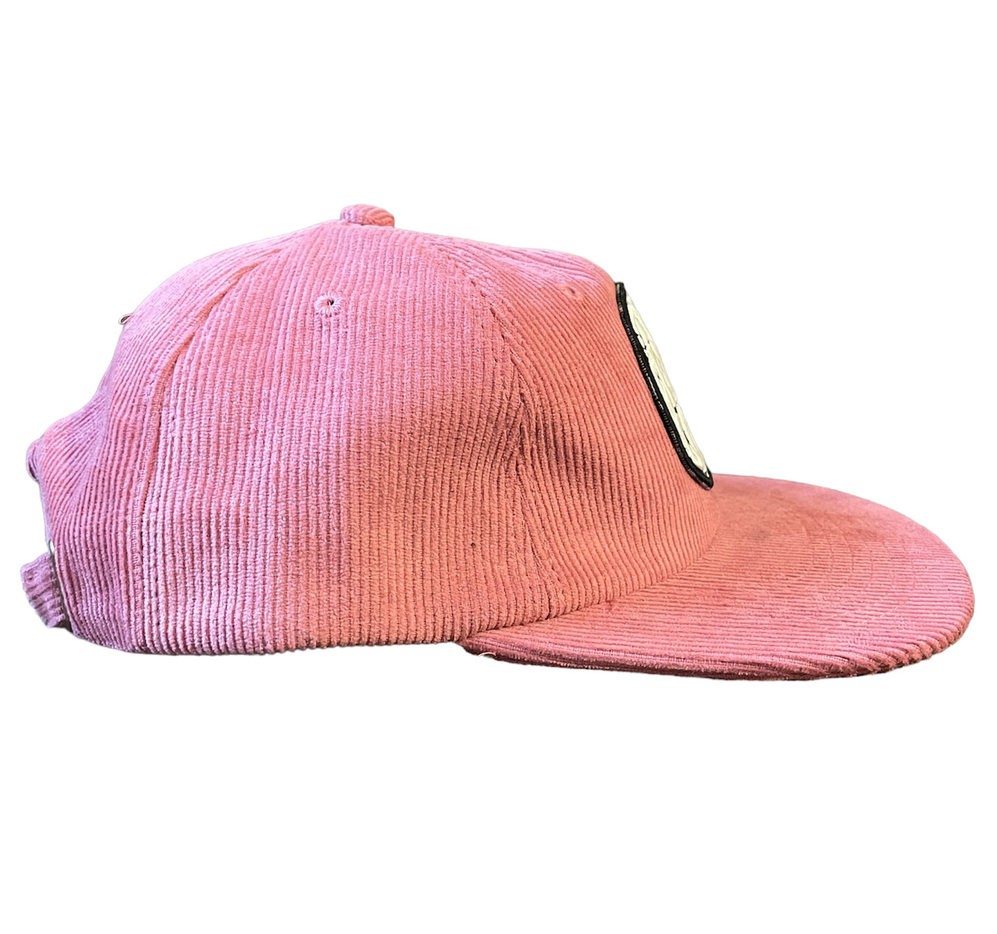 The Sweet Life Melon Corduroy Strap-back