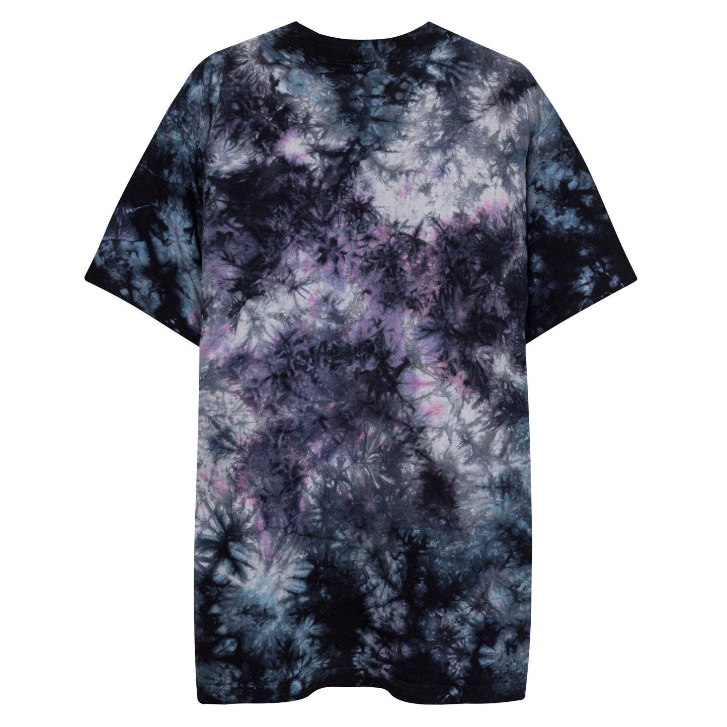 Oversized tie-dye logo tee